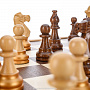 Шахматный ларец с деревянными фигурами 47х47 см, фотография 9. Интернет-магазин ЛАВКА ПОДАРКОВ